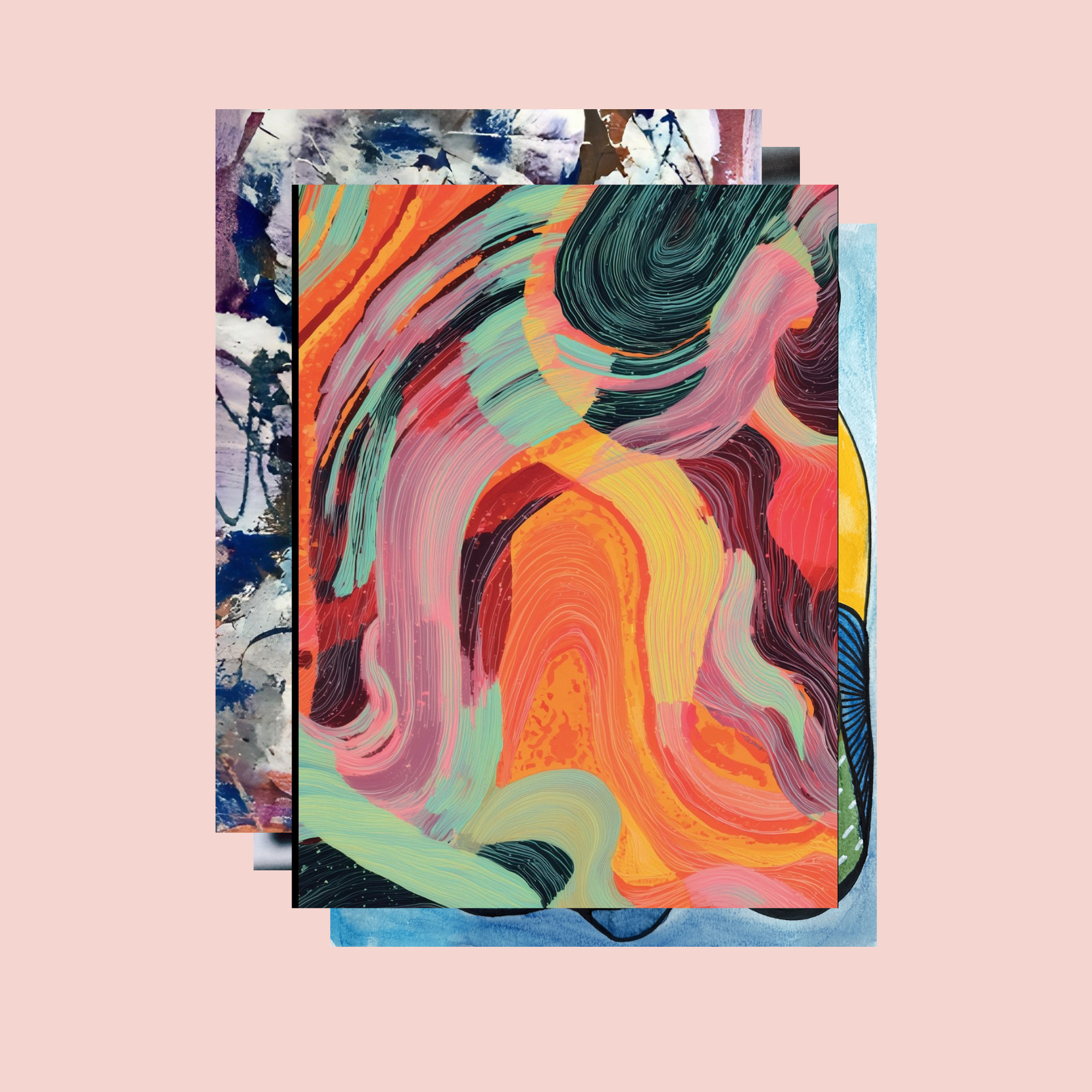 Halfsheet Paper Set - Color, Unleashed