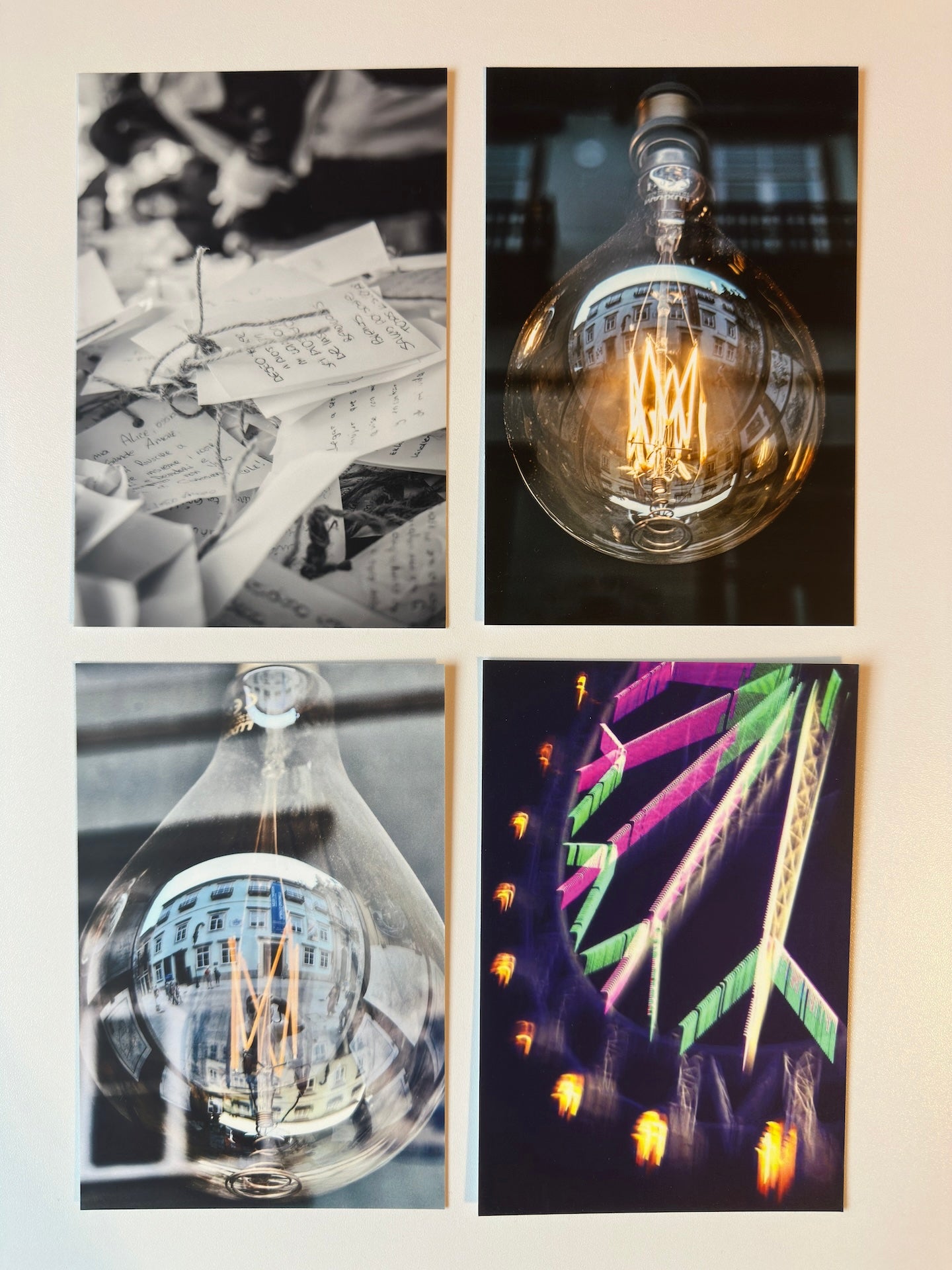 Mystery Postcard Set -- Colorful Abstract