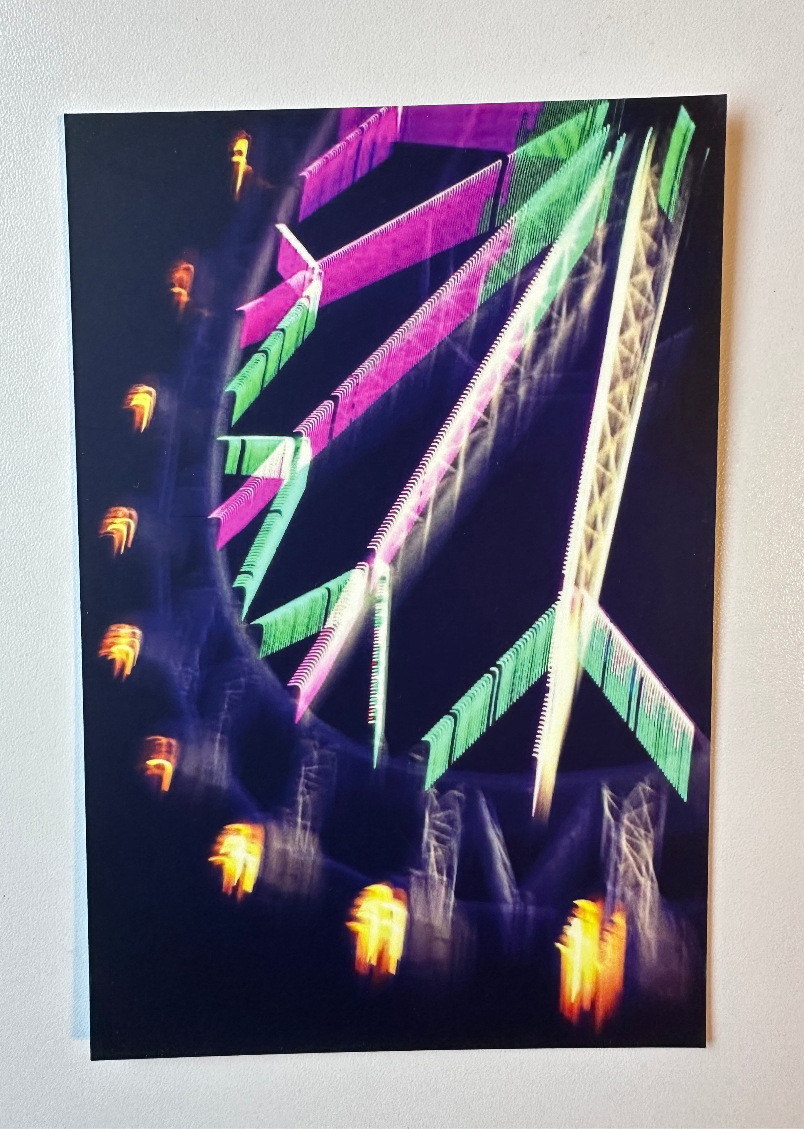 Mystery Postcard Set -- Colorful Abstract