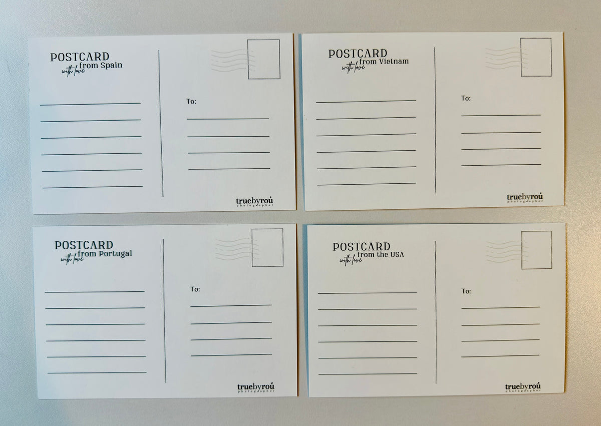 Mystery Postcard Set -- Colorful Abstract