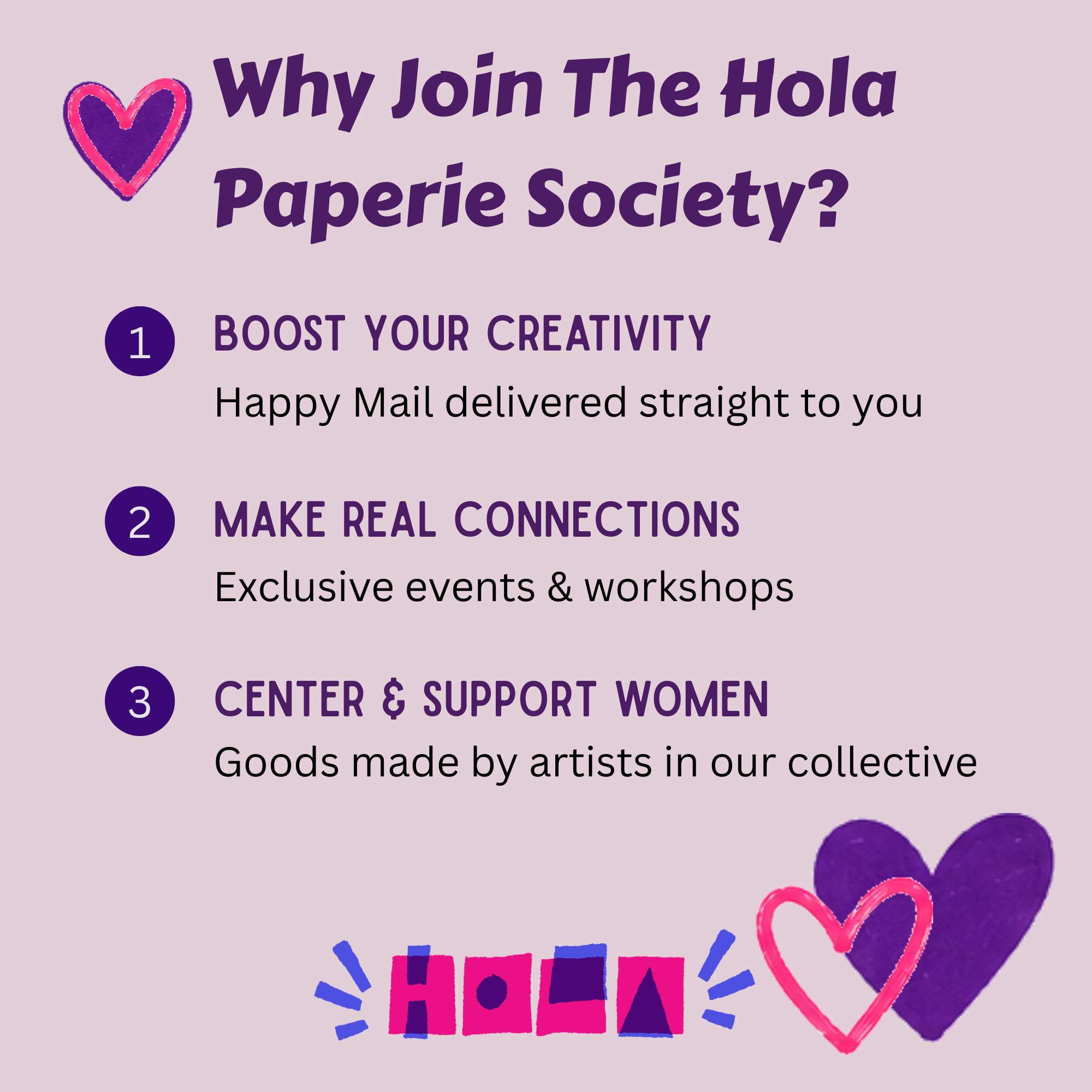 The Hola Society - Forever Founder Membership